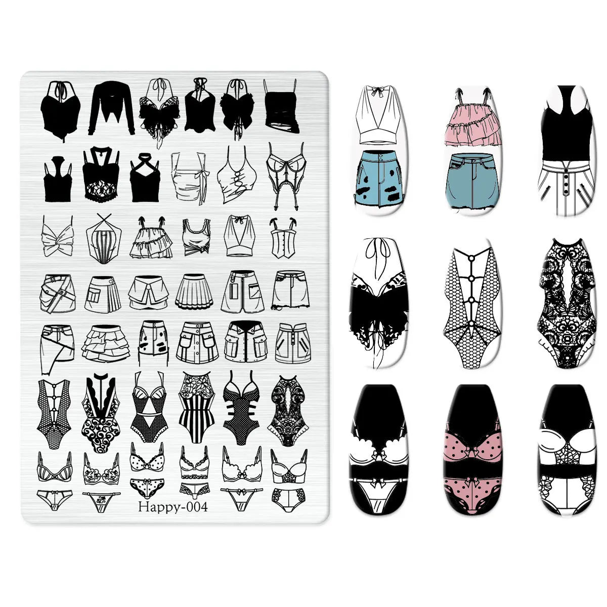 Maple Leaf Nail Stamping Plates Autumn Winter Leaves Design Polish Stencil Nail Printing Stamp Image Manicure Mold Stencil Tool