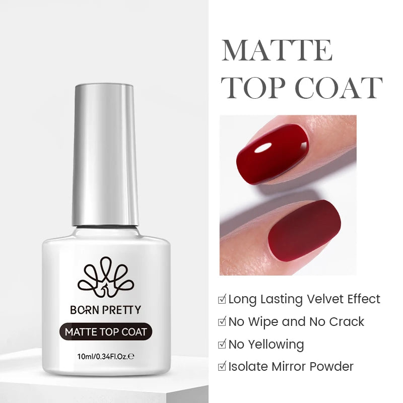 BORN PRETTY 10ml Black Glass Cat Magnetic Gel Nail Polish Silver Gold Glitter Semi Permanent Soak Off UV LED Gel Varnish