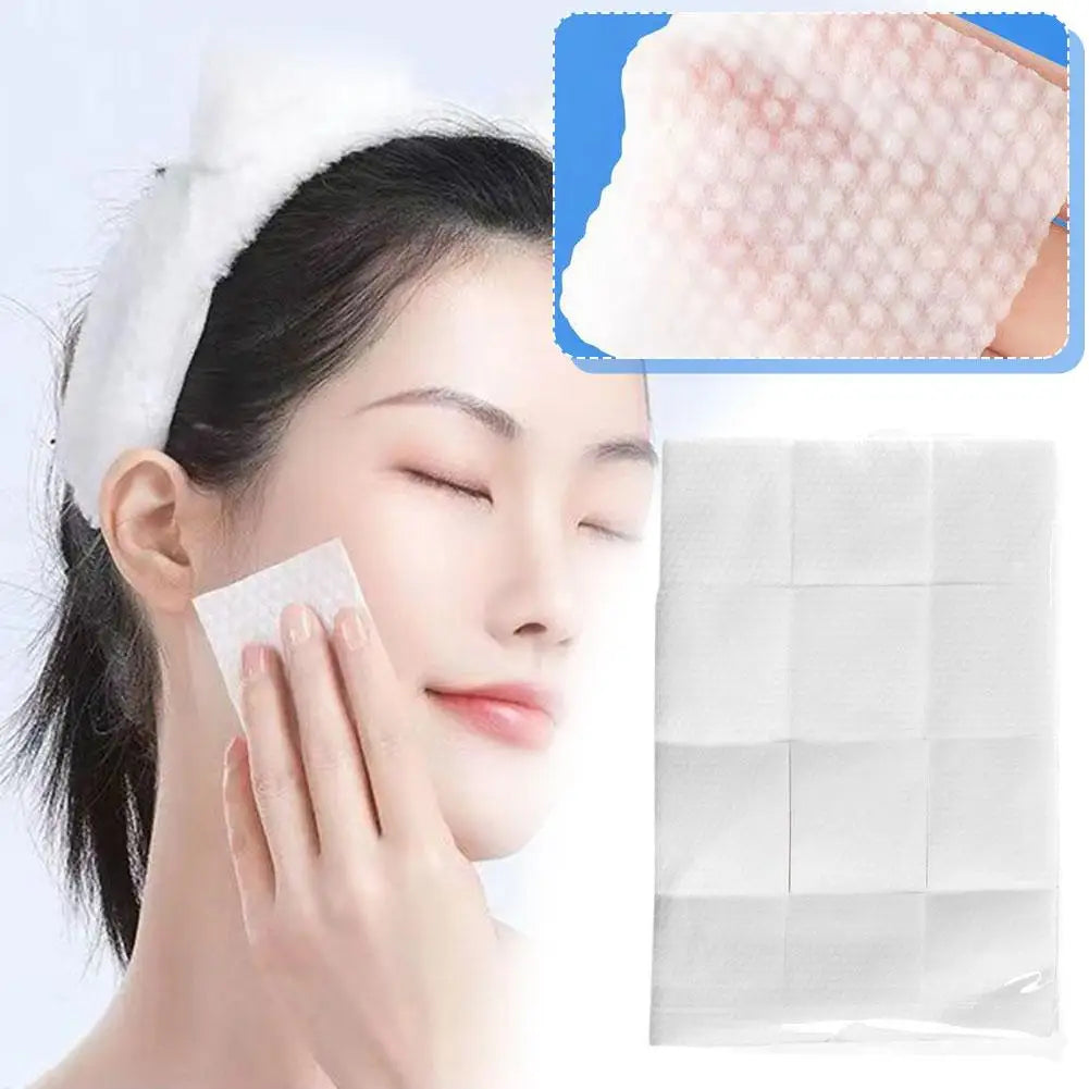 450/500/600 Disposable Makeup Cotton Wipes Soft Remover Pads Facial Cleansing Paper Wipe Cosmetic Pads