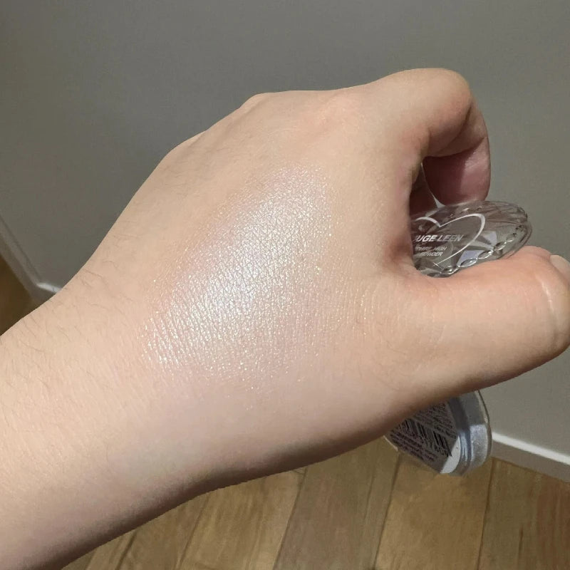 Galaxy Sapphire Highlighter Diamond Sparkle Cream for Eye & Face Glow Long Lasting & Blendable Highlight Cream Makeup Icy Blue