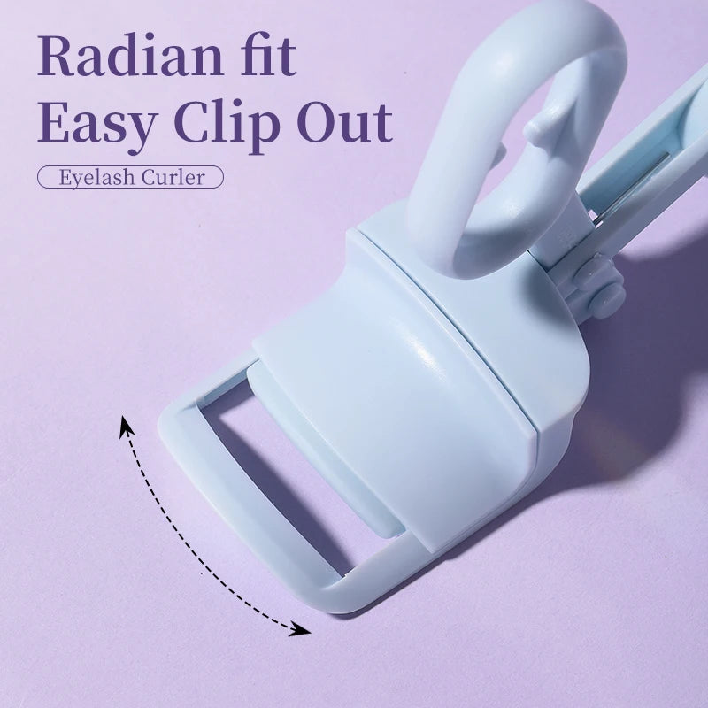 Wide Angle Long Lasting Eyelash Curler ABS Sunflower Design Effect for Beginners - Easy to Use Professional Grade Beauty Tool