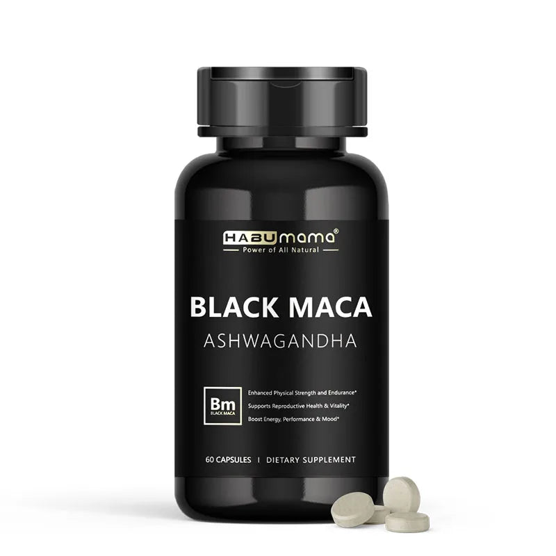 Male Enhancing Supplement with Black Maca, Stamina & Energy, Men's Muscle Enlargement