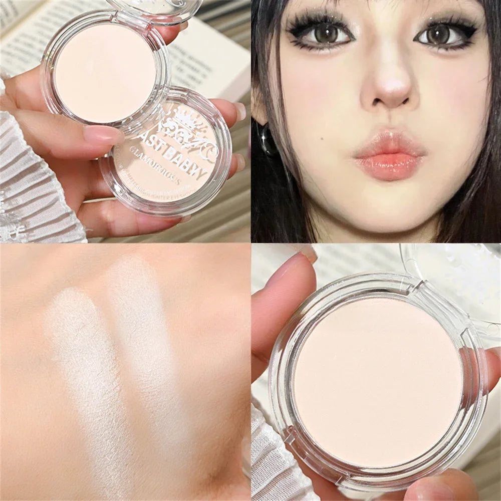 Single Matte Highlighter Palette Milk Tea Face Brighten Contour Makeup Beige Eyeshadow Cut Off Shadow Lying Silkworm Rouge Dust