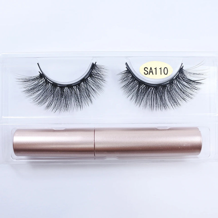 1/5 Pairs Magnetic Eyelashes Makeup False Lashes Bulk Items Wholesale Natural Magnetic Lashes Eyeliner Set