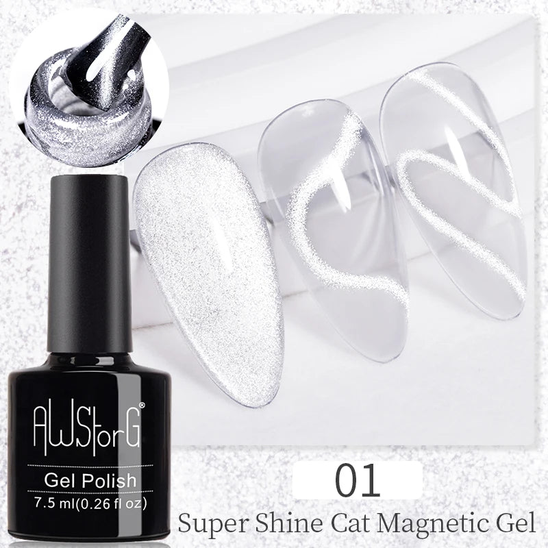 AWStorG  Fiber Rubber Base Gel For Nails UV Gel Polish Semi Permanent Repair Fix Crack Nail Rubber Base Gel Strengthener 15ml