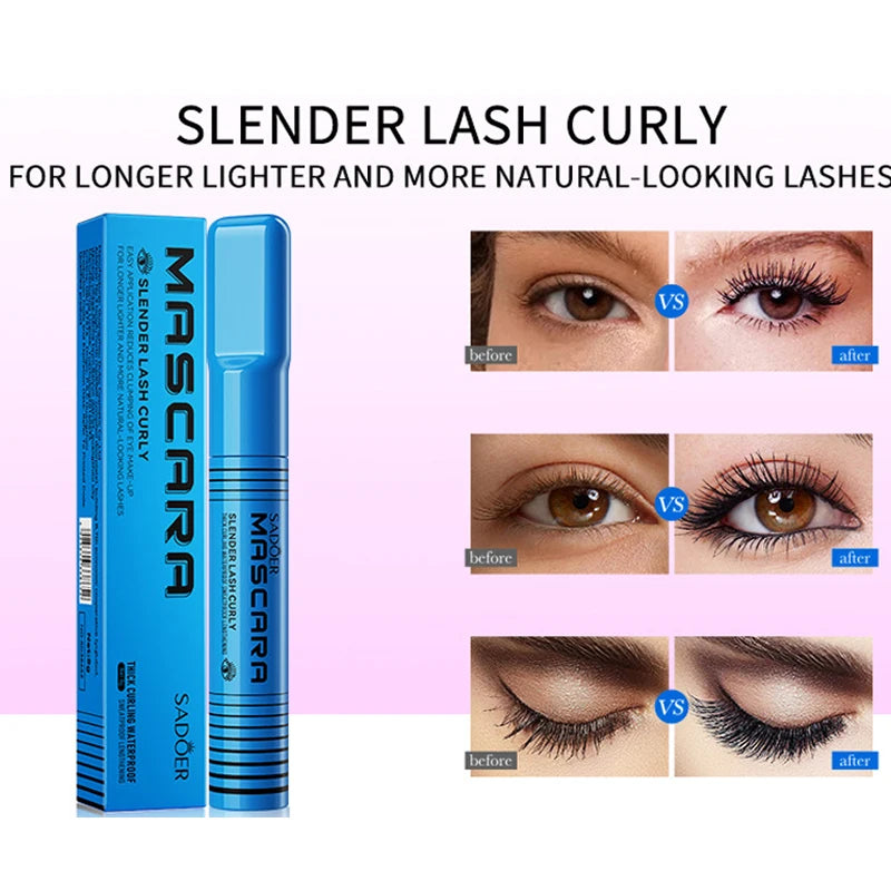 Mascara Lash Curling Volume Lashes Thickening Eyelash Lengthening Black Eyelash Mascara Brows Soft Flexible Hold Waterproof Lash