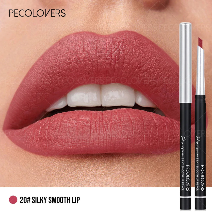 1PC Long-Lasting Waterproof Lip Liner Pen - Sweatproof Formula, Ideal for Crafting Delicate Makeup Looks