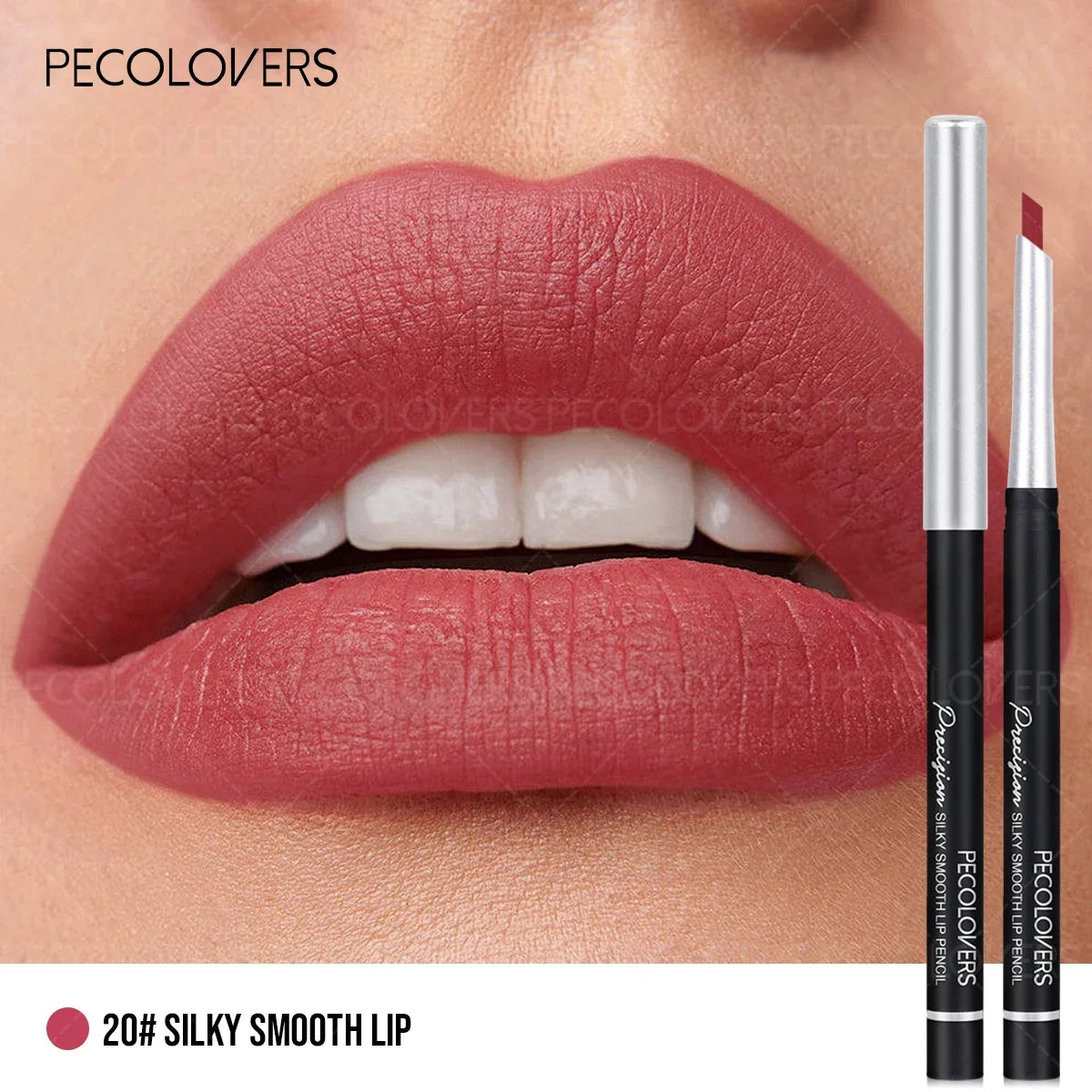 1PC Long-Lasting Waterproof Lip Liner Pen - Sweatproof Formula, Ideal for Crafting Delicate Makeup Looks