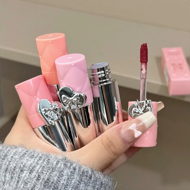 Red Tone Lip Glaze Matte Velvet Lipstick ART VALUE Long-lasting Whitening Non-fading Non-stick Cup Lip Cream Lip Mud