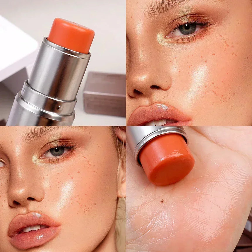 4 Colors Shimmer Water Light Highlighter Stick Blush Stick Make Up Face Body Illuminator Cosmetics Face Contour Brighten Makeup