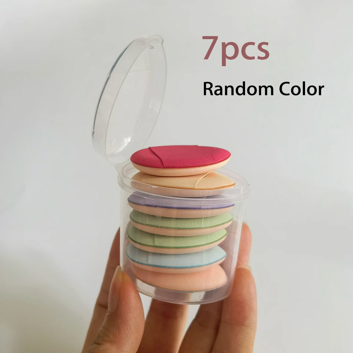 Mini Finger Puff Small Air Cushion Powder Sponge For Face Concealer Bb Cream Sponge Puff Makeup Tool Wet And Dry Use Powder Puff