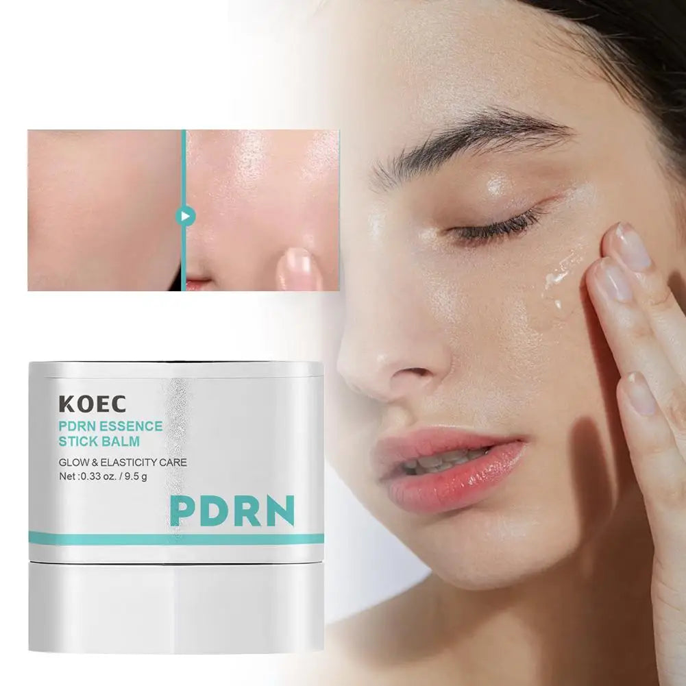 KOEC PDRN Essence Stick 9.5g Collagen Enriched Deeply Moisturizes & Firms Skin Anti Wrinkle & Lifting For Face & Neck Care