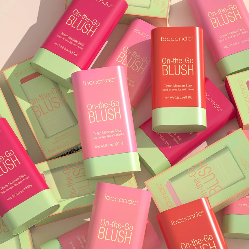 pixiBlush Cosmetic Blush Makeup Products Make Up Blusher Cosmetics Pink Blush in Bar Korean Palette Long lasting Matte Stick
