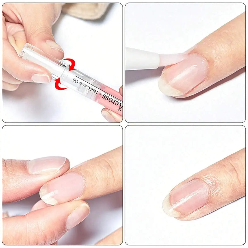 Nail Nutrition Oil Pen Nail Strengthener for Thin Nails And Growth 6 Smells Nail Treatment Cuticle Revitalizer Oil Manicure Nail