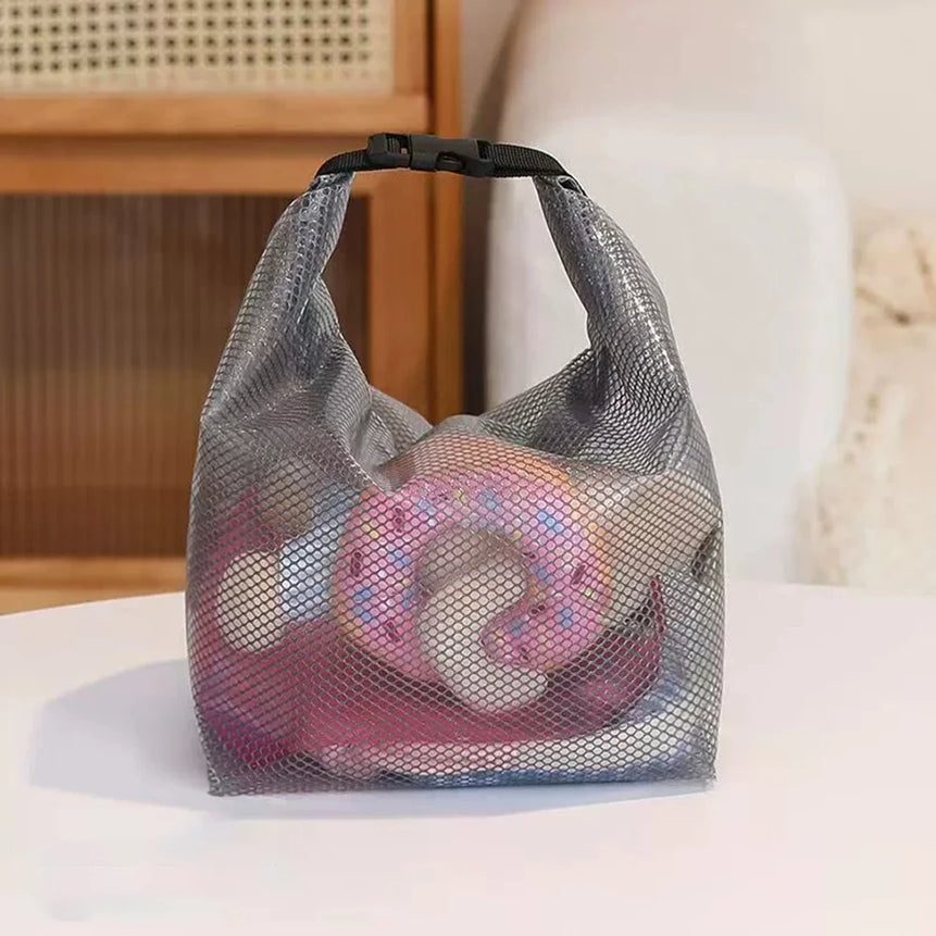 1PC/2PCS Travel Makeup Storage Bag - Large Capacity, Waterproof, Hand-Held, Suitable For Outdoor Swimming And Carrying.