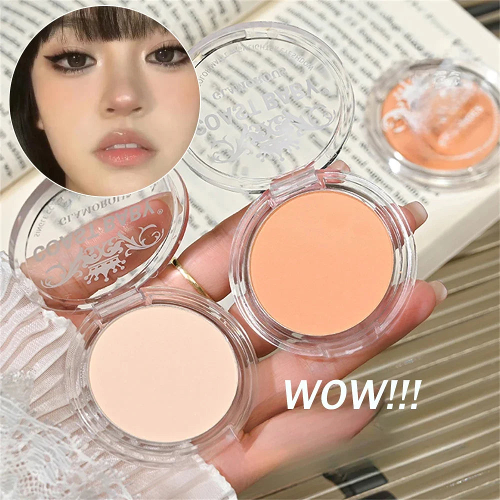Single Matte Highlighter Palette Milk Tea Face Brighten Contour Makeup Beige Eyeshadow Cut Off Shadow Lying Silkworm Rouge Dust