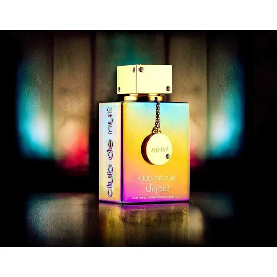 Armaf Club De Nuit Untold EDP for Men 3.6oz / 105ml – Warm Amber Woody Long Lasting Cologne, Luxury Masculine Fragrance Gift
