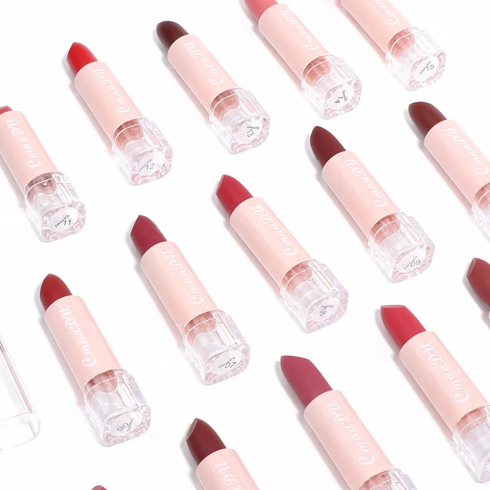 15 Colors Matte Lipstick 24 Hours Water Resistant Lipsticks Lip tint korean Makeup For Women Beauty Lip Stain Cheap Small Makeup
