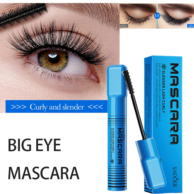 Mascara Lash Curling Volume Lashes Thickening Eyelash Lengthening Black Eyelash Mascara Brows Soft Flexible Hold Waterproof Lash