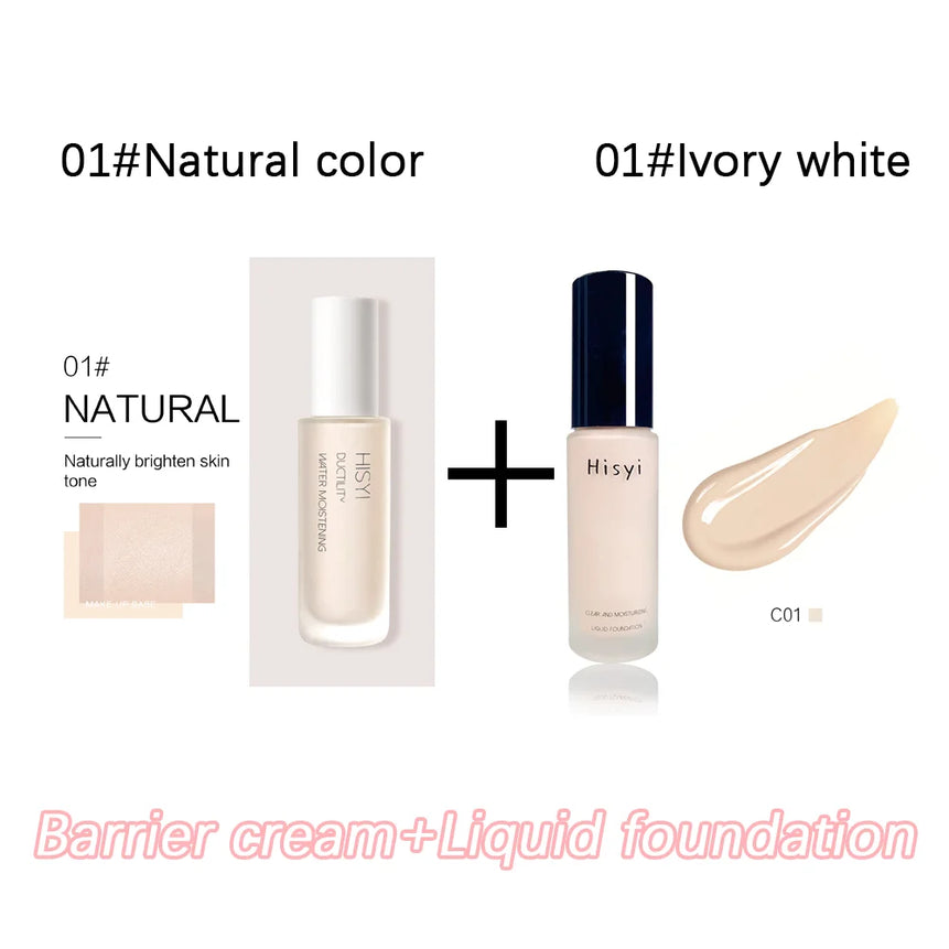 Liquid Foundation | Naturally Covers Flaws, Smooth Non-Cakey Finish, Lightweight Transparent Base, Conceals Blemishes