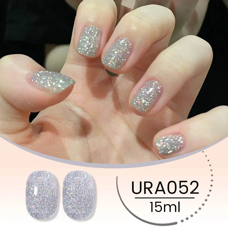 UR SUGAR 15ml No Wipe Top Base Gel Nail Gel Polish Matte Top Coat Enhancer Varnish Semi Permanent Soak Off UV LED Nail Art