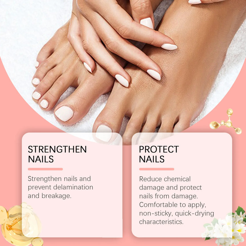 Keratin Nail Care Serum Improve Peeling Chipping Strengthen Nail Prevent Delamination Protect Nail Damage Nails Growth Essence