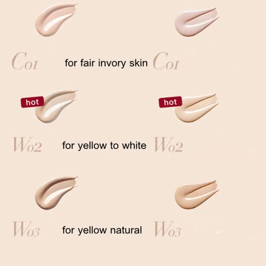 UODO Liquid Foundation Concealer Long-lasting BB Cream Waterproof Pore-minimizing Lasting Bright Dry To Oily Skin Care 30ml