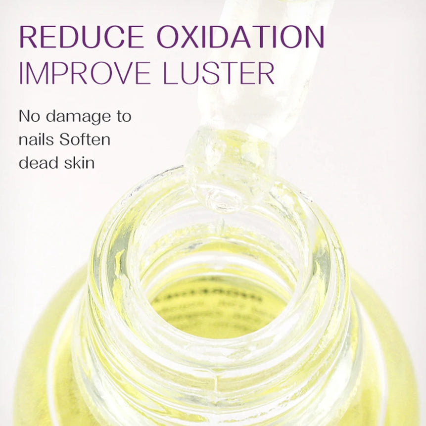 15ML Dried Flower Cuticle Nutrient Oil Nourish Restore Damaged Nails Vitamin Nail Polish Care Oil Soften Moisturizes Strength