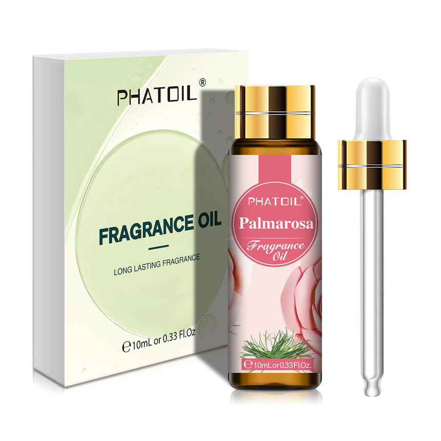 PHATOIL 10ml Coconut & Vanilla Fragrance Oil For Diffuser Aromatherapy White Musk Bubble Gum Baby Powder Fragrance Aroma Oils