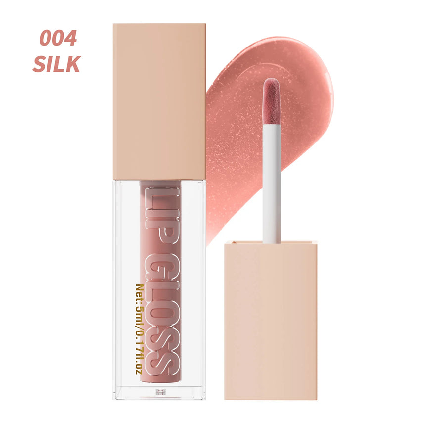 Lip Gloss Long-lasting Moisturizing Easy Halo-dyeing Waterproof Mirror Water Glass Lip Gloss Transparent Color Cosmetics