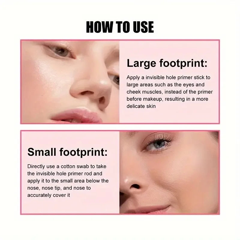 1/2/3 pcs Invisible Pore Base Cream - Long-lasting smooth, flawless skin tone concealer, isolation, and skin tone modification