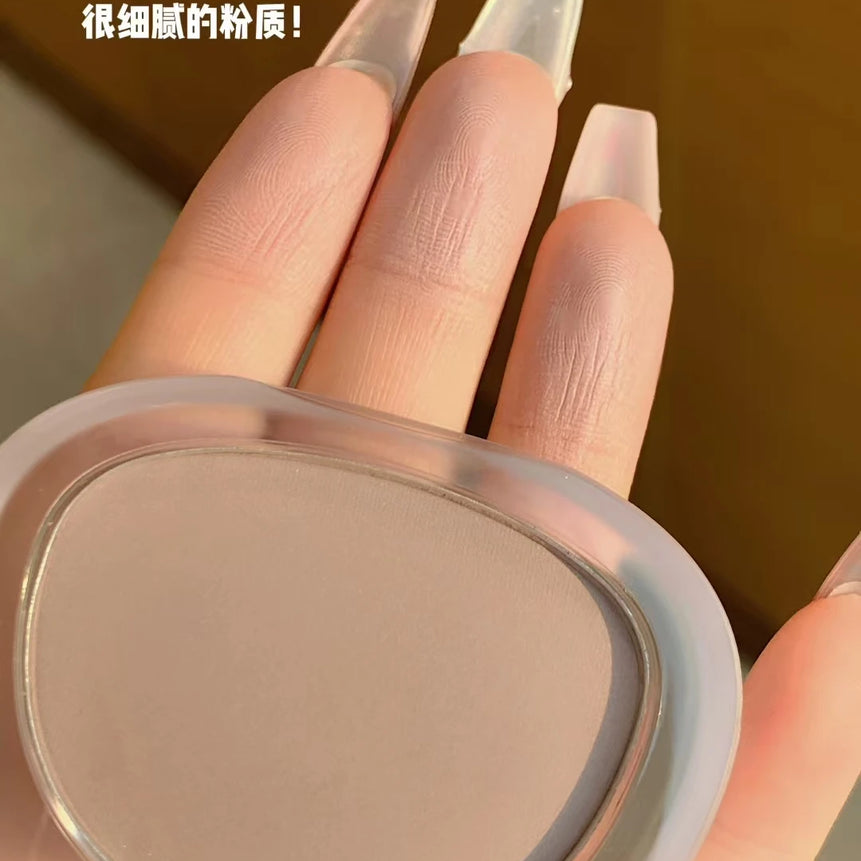 LEEMEMBER Contour Highlighter Powder Matte Fine Powder Longlasting Oil Control Natural Face Bronzer Brighten Makeup