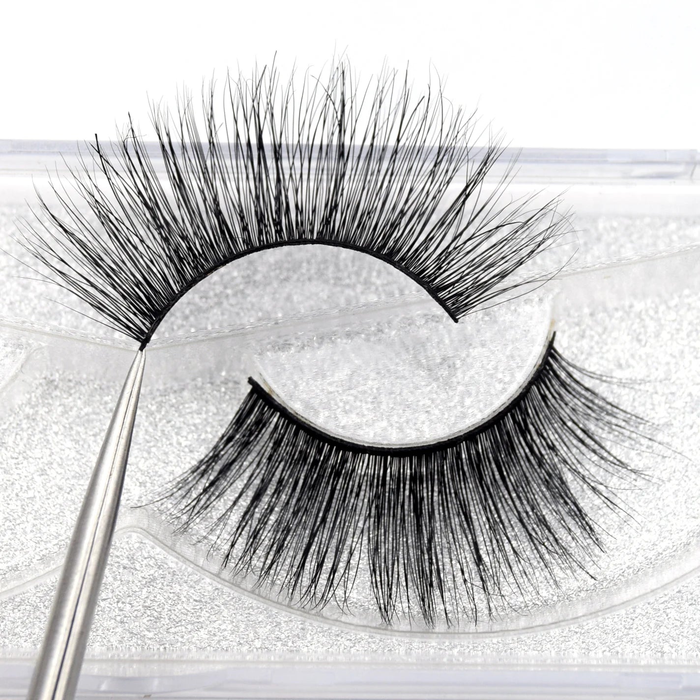 Visofree Eyelashes 3D Mink Lashes Soft Natural Handmade Cruelty Free Mink Eyelashes Lightweight  Full Strip Cilios Posticos D23