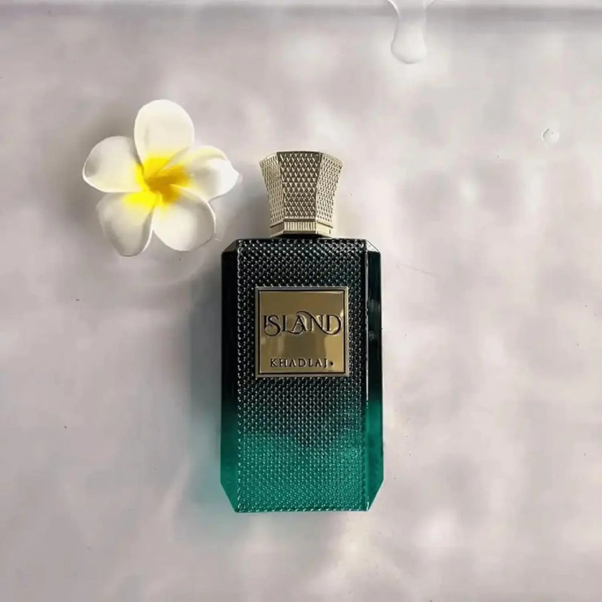 Khadlaj Island Unisex Extrait De Parfum Spray 3.4 Oz - Long-Lasting Fragrance for Men And Women
