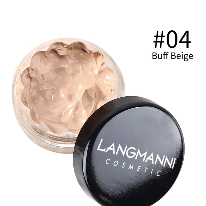 Langmanni concealer Repairing Cream Moisturizing and brightening skin tone lasting and hard to take off makeup concealer Primer