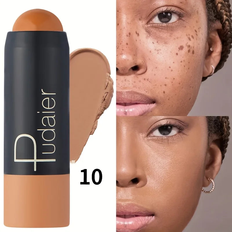 1pc Waterproof Foundation Stick Long Lasting Waterproof and Sweatproof, Natural Looking Foundation Stick Makeup