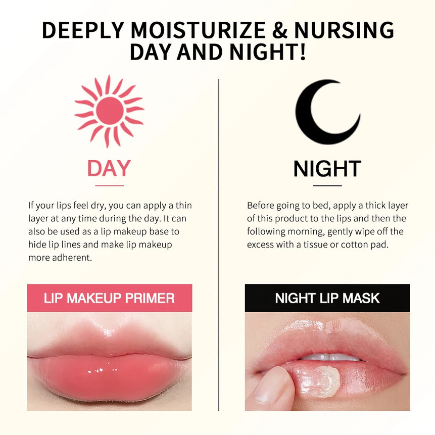 Moisturizing&Hydrating Lip Collagen Repairs Dry Strengthens Lip Barrier Prevent Lip Tears Or Oremature Wrinkles Soft Lips Mask
