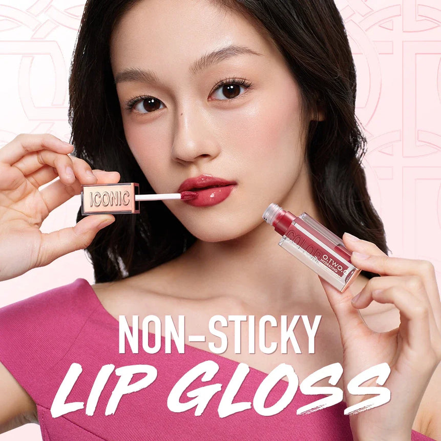 Sexy Light Plump Lip Gloss High Shine Moisturizing Nourishing Waterproof Non Sticky Hydrating Vinyl Lipgloss
