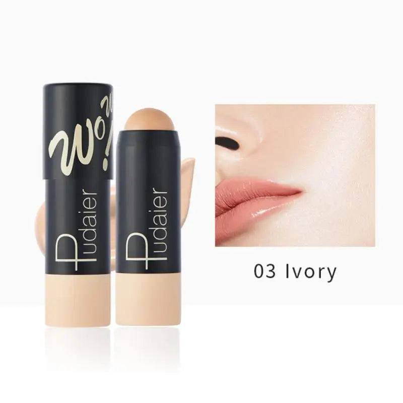 Light Breathable Concealer Foundation Makeup Stick Matte Oil Control Natural Moisturizer Face Foundation Cream Lasting Cosmetic