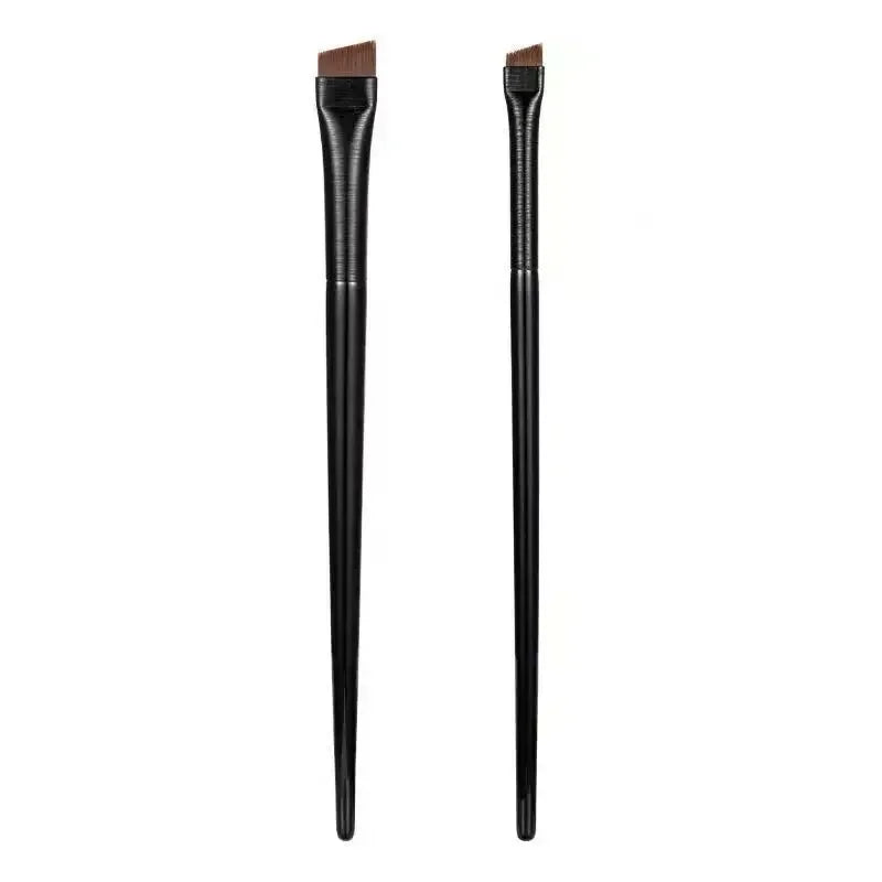 New 1/2PCS Eyebrow Contour Brush 0.06mm Ultrathin Eyebrow Eyeliner Brush Portable Small Angle Eyebrow Brush Makeup Tool