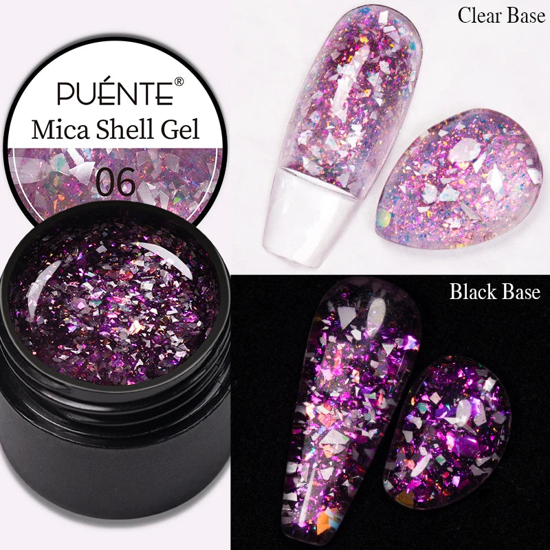 PUENTE 7.5ML Vibrant Blue Cat Eye Gel Nail Polish High Glossy Long-Lasting Soak Off UV Semi-Permanent Nail Art Varnish Manicure