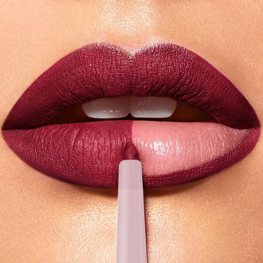 1PC Nude Brown Red Lip Liner Pencil  Outline Contour Pink Lip Tint Korean Makeup Waterproof Matte Lipstick Crayon Pen lip Balm