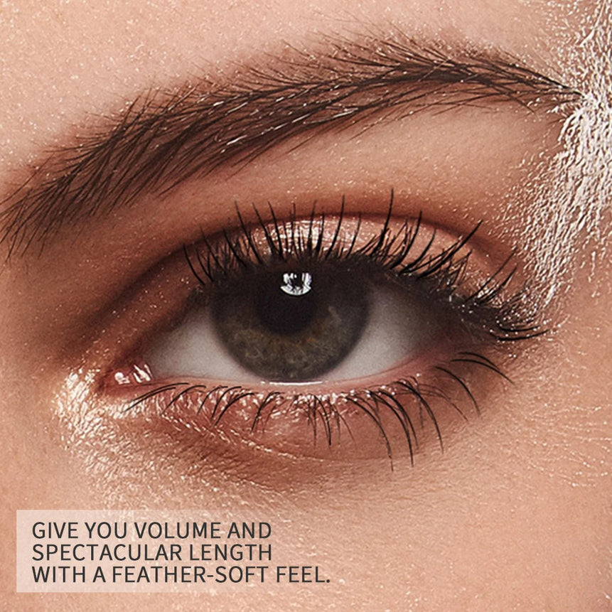 CATKIN Mascara Black, Volumizing & Lengthening Waterproof Nourish Eyelash Mascara, Create Longer and Thicker Looking Lashes