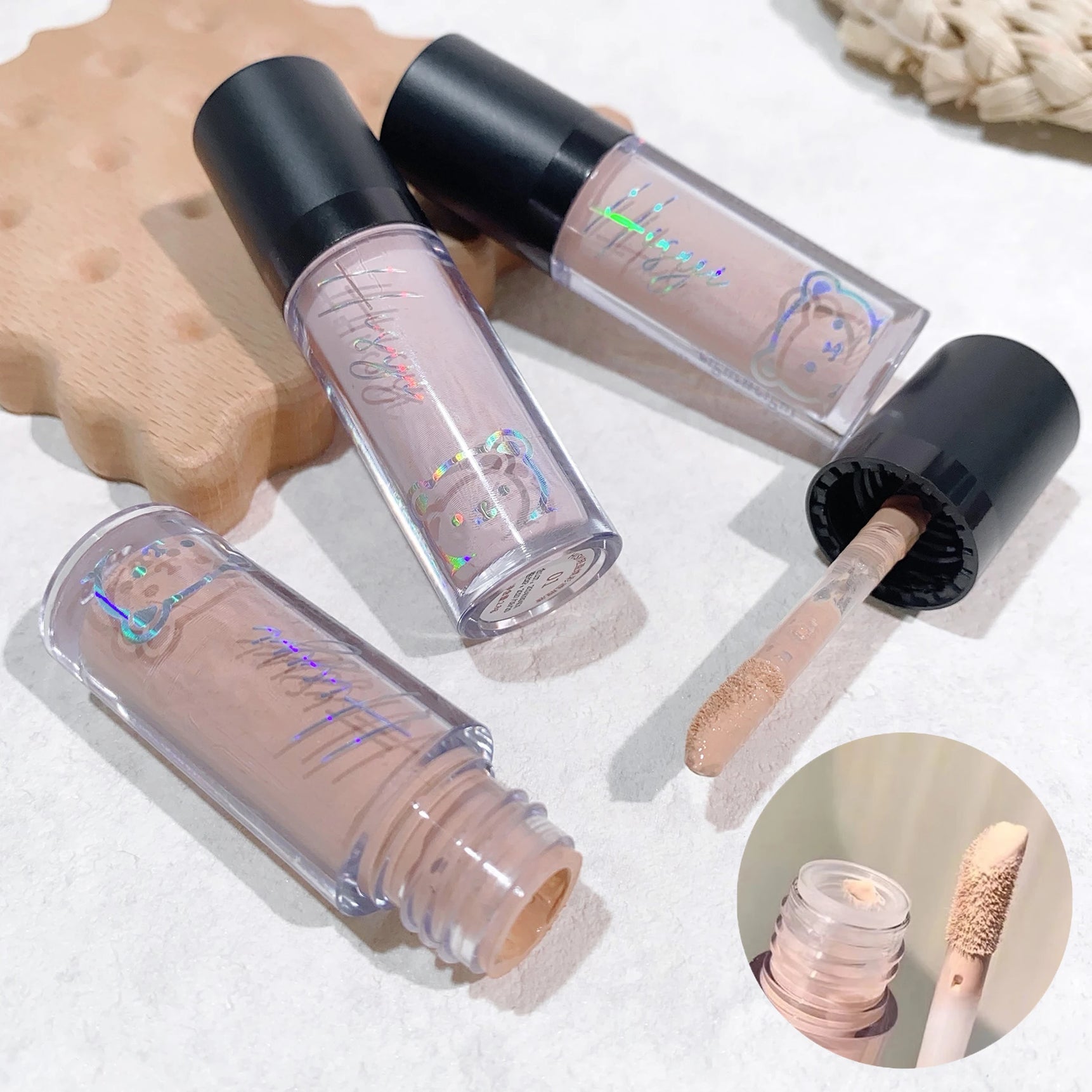 Multi-functional facial concealer,covering dark circles & flaw,brightening,water-repellent & sweat-proof,essential for makeup