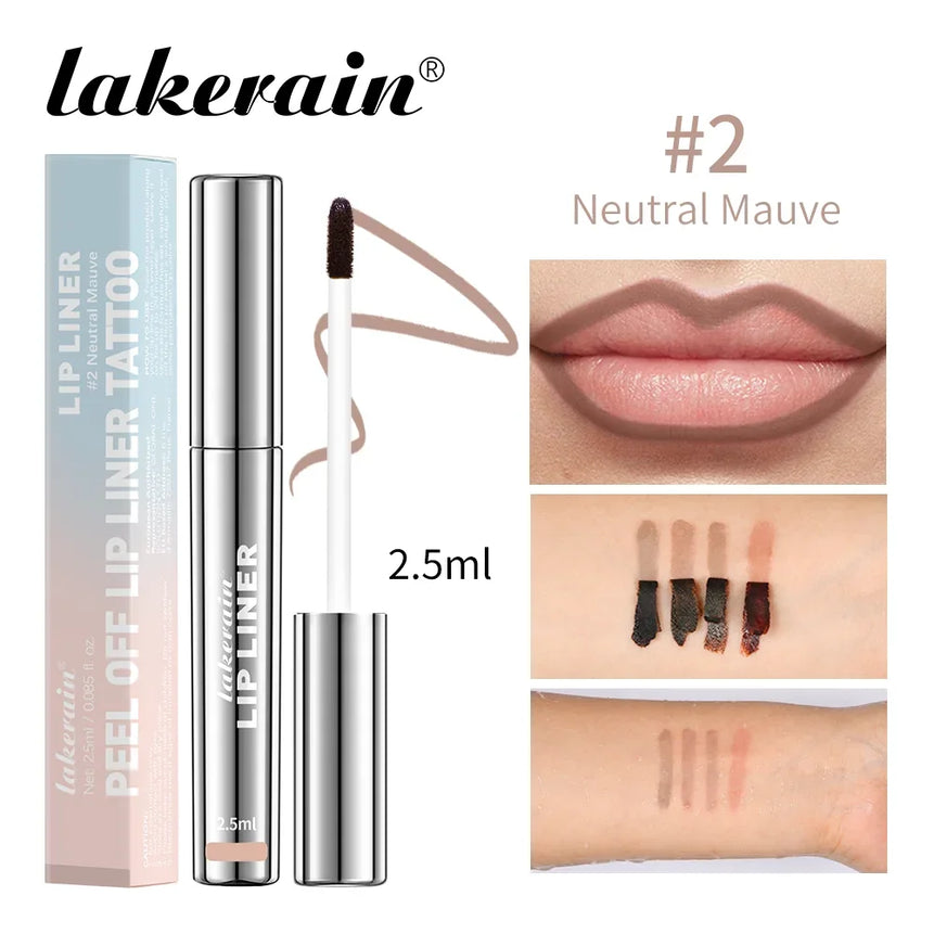Waterproof Long Lastin Peel Off Lip Liner Matte Lip Ink Tattoo g Velvet Lip Tint Sexy Red Waterproof Long Lasting