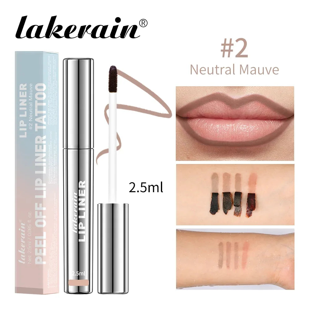 Waterproof Long Lastin Peel Off Lip Liner Matte Lip Ink Tattoo g Velvet Lip Tint Sexy Red Waterproof Long Lasting