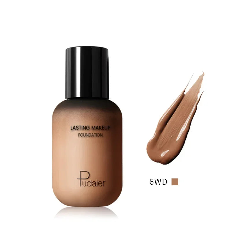 Face Foundation Makeup Base Cream Mineral Full Coverage No Cracking No Drying Waterproof Face Corrector