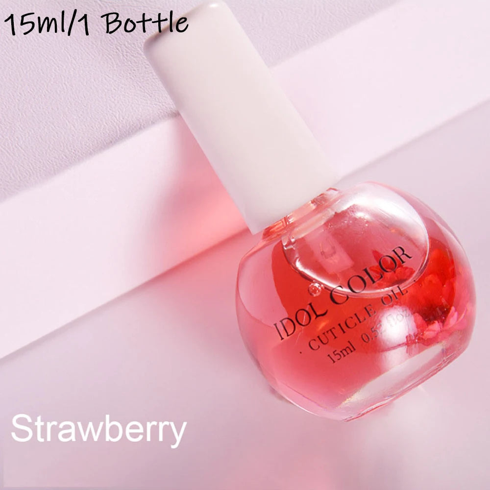 15ml Rose Essential Cuticle Care Oil Prevent The Growth Of Skin Spines Nail Oil Nourish Nails Nutritional Solution Easy To Carry