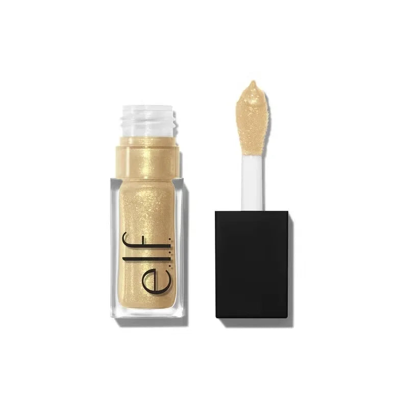 Elf Cosmetics Makeup Set Setting Spray New Shade Foundation Lip Glaze Fine Glitter Lip Oil Enlarged Version of Pre-makeup Gel