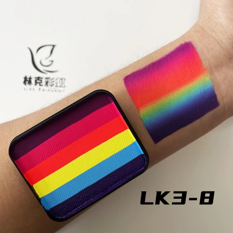 Vegan  Face Paint Professional Split Cake Pastel Eyeliner Water Activated Face And Body Paint
